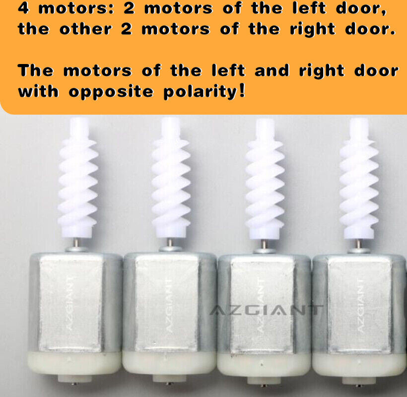 4pcs for 2018-2021 for Nissan Kicks 80500-5RW0A/80501-5RW0A Door Lock Actuator Motor