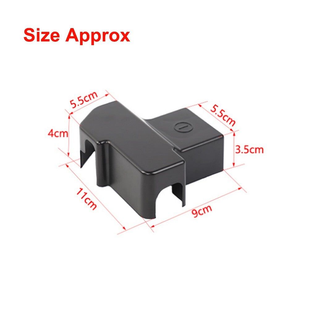 Black Battery Negative Protection Cover Cap Trim for Ford F150 F-150 2015-2020