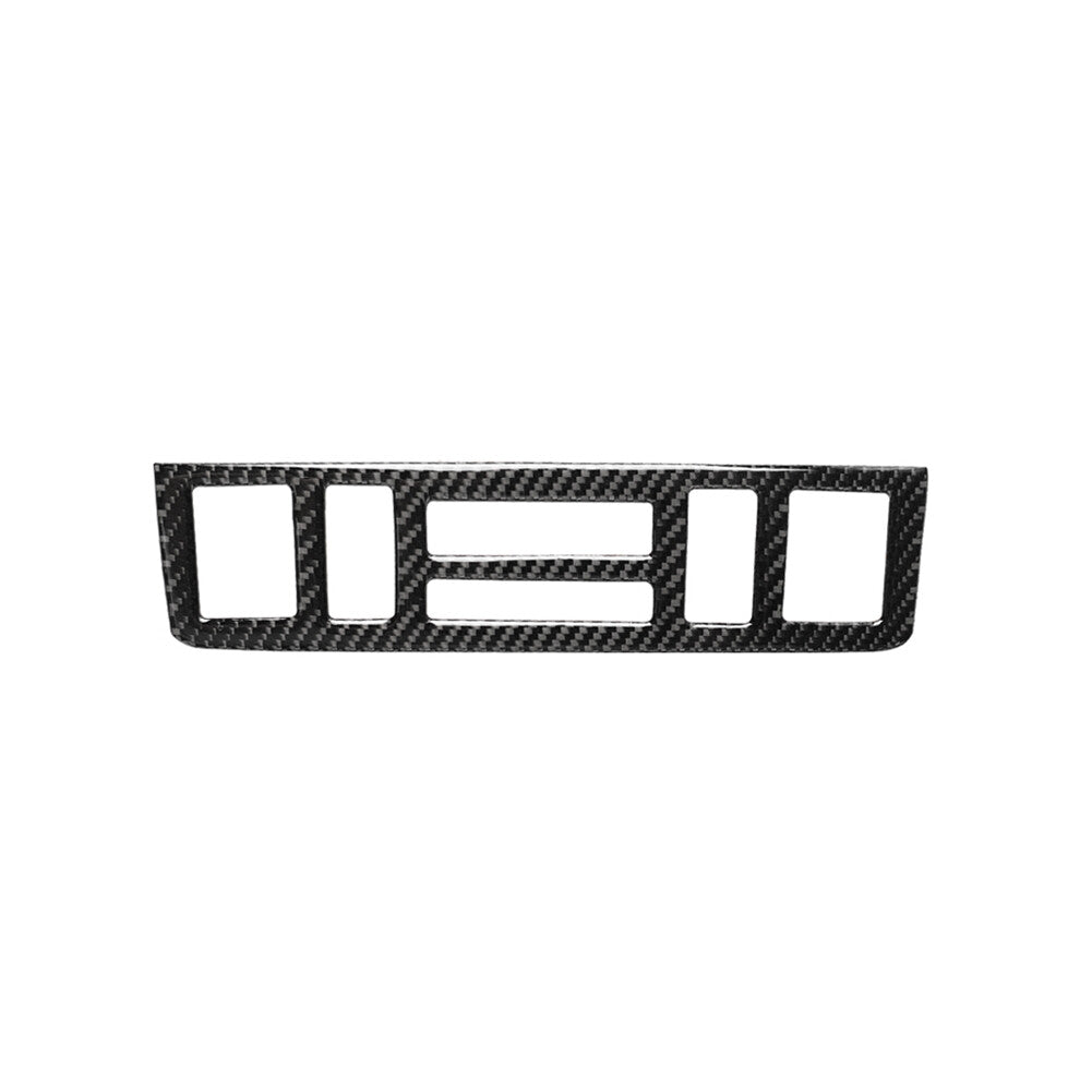 Carbon Fiber Center Console CD bottom Trim Cover for BMW 3 Series E46 1998-2005