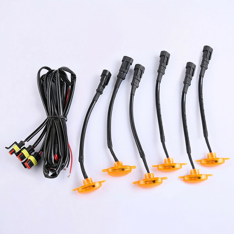  for ford  Expedition 2018-2021 Car Front Grille LED Light Style Grill 6Pcs Q