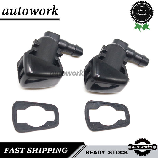 2PCS Windshield Wiper Water Washer Nozzle Jet Spray for Dodge Nitro 2007-2011