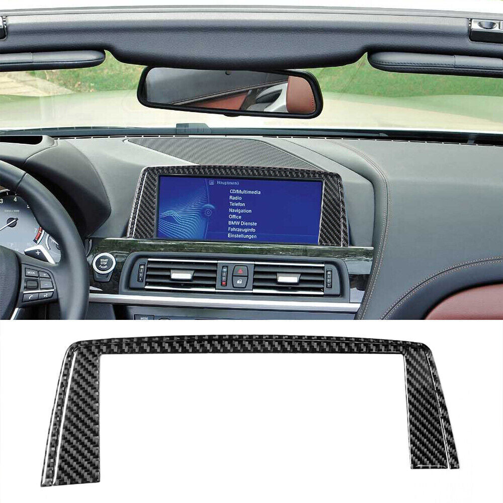 2Pcs Carbon Fiber Interior Gear Shift Button Cover Trim for Honda CR-V 2017-2021 v