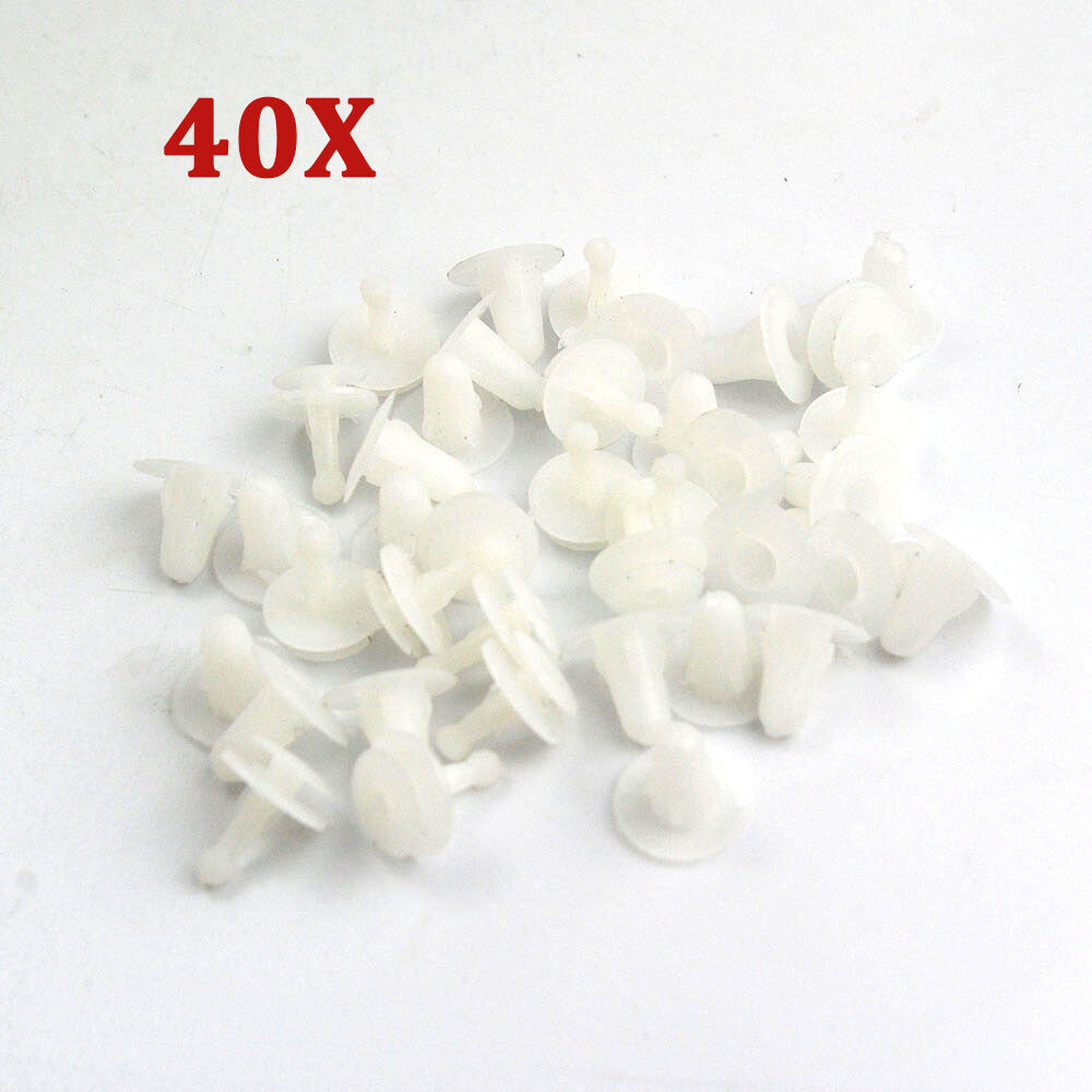 40 Pcs Door Trim Panel Clip Retainer Fastener for Toyota for Corolla for Mazda for Isuzu NEW Q