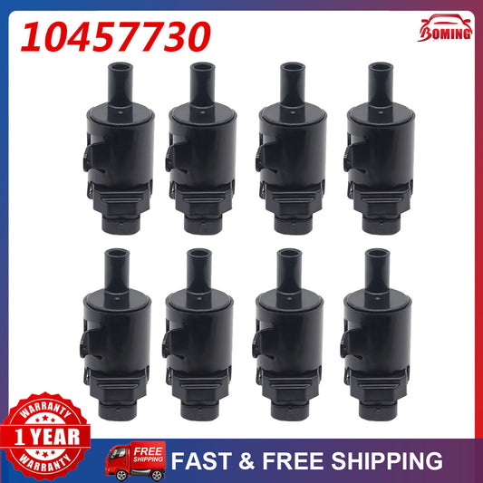 8 Round Ignition Coils for Chevy Silverado for GMC for Sierra for Yukon 4.8L 5.3L 6.0L UF262