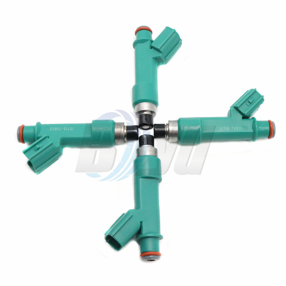 New 4p Fuel Injector 1571078K00 Fit for Suzuki Grand Vitara Kizashi 2.4L 2010-13