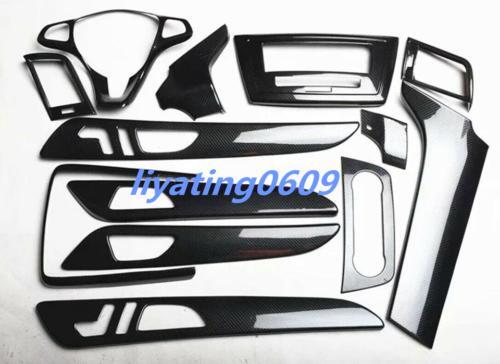 13-Piece Carbon Fiber Style Interior Trim Kit for Mercedes-Benz GLE 2015-2019