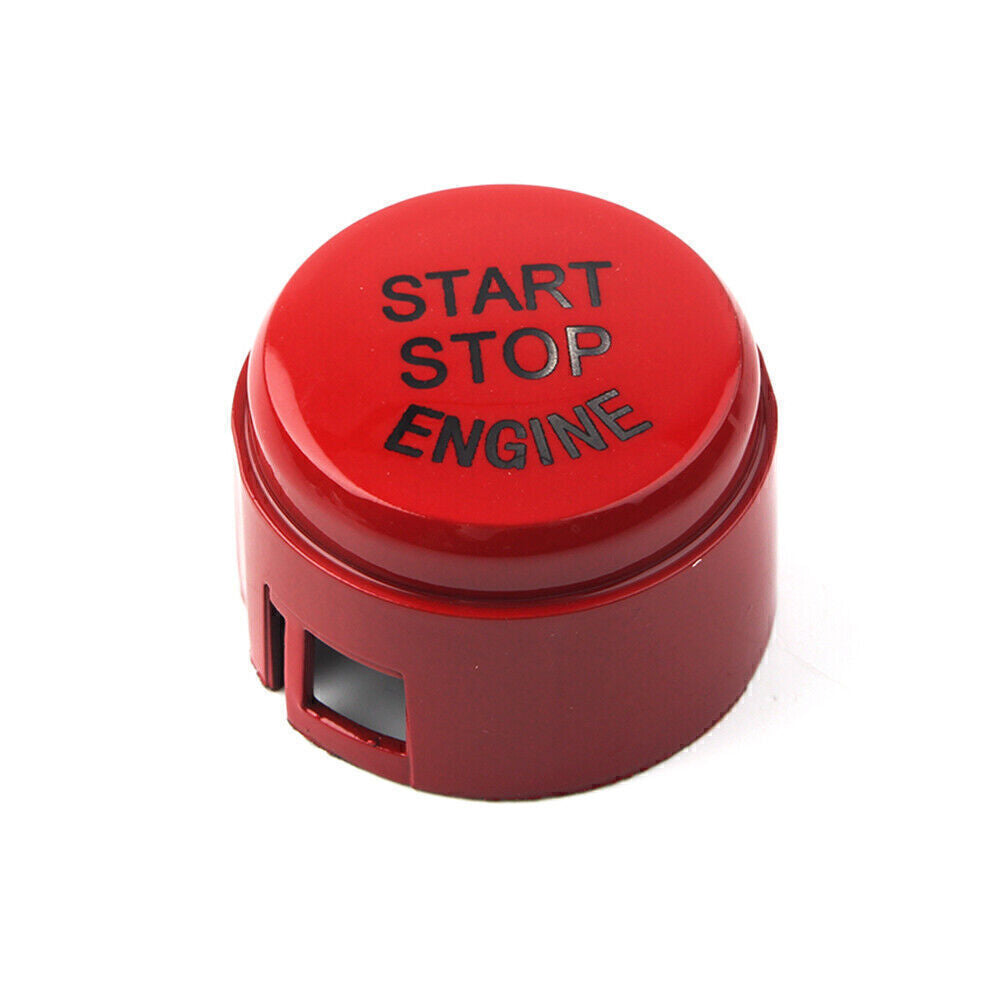 Engine Start Stop Switch Button Cover Without OFF Fit for BMW F10 F15 F16 F22 Red