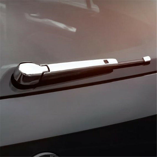 for VW for GOLF 8 MK8 2020 2021 Chrome 2X Rear Windshield Wiper Arm Blade Cover Trim