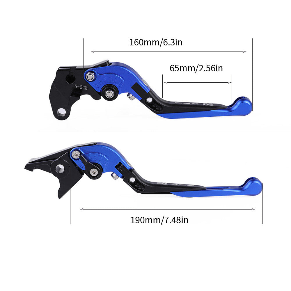 Folding Extendable Brake Clutch Levers for SUZUKI GSX-8S 2023 2024 GSX 8S GSX8S Q