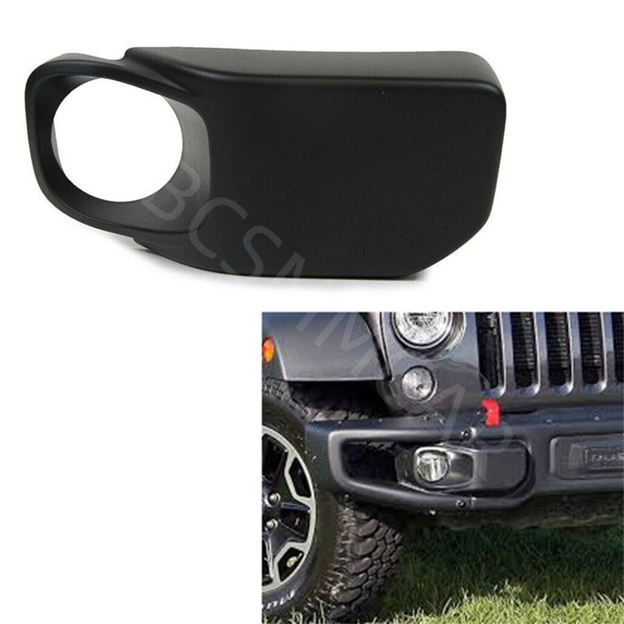1 Pair Car Front Bumper Fog Light Lamp Cover Bezel Durable Protector Accessories Q