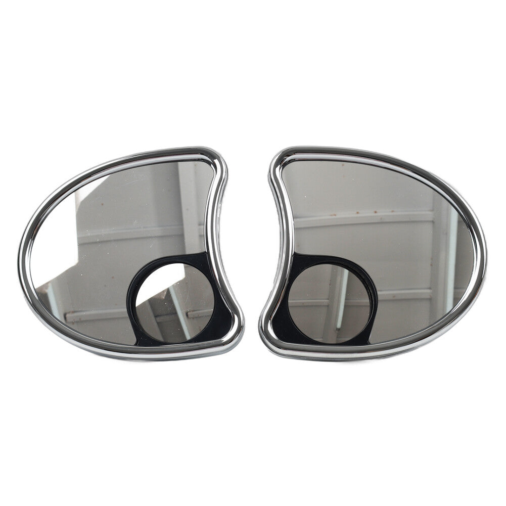 Fit for Harley Touring Street Glide Side Mirror Fairing Mount Rear Blind Spot Mirror Q