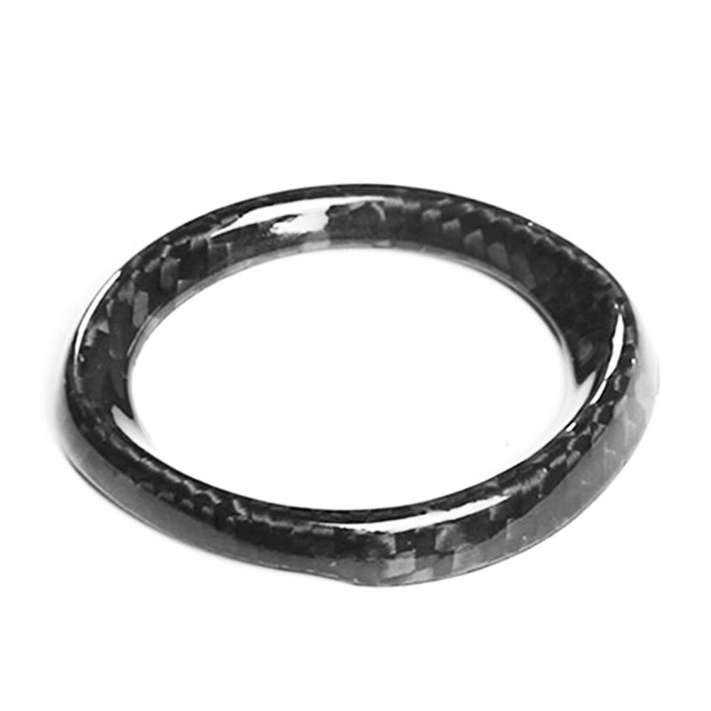 Carbon Fiber Dashboard Clock Ring Cover Trim for Maserati Ghibli Quattroporte