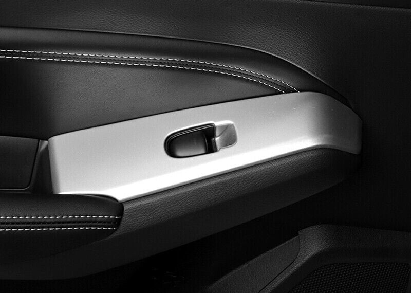 3Pcs Red Dashboard Frame Cover Trim Carbon Fiber For FJ Curiser 2007-2021 v