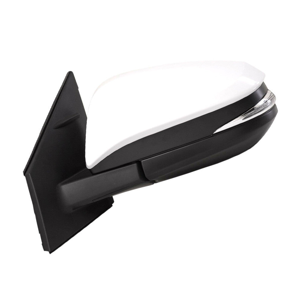 Side mirror driver left for RAV4 13-15 with heated and folding power/signal lights - n