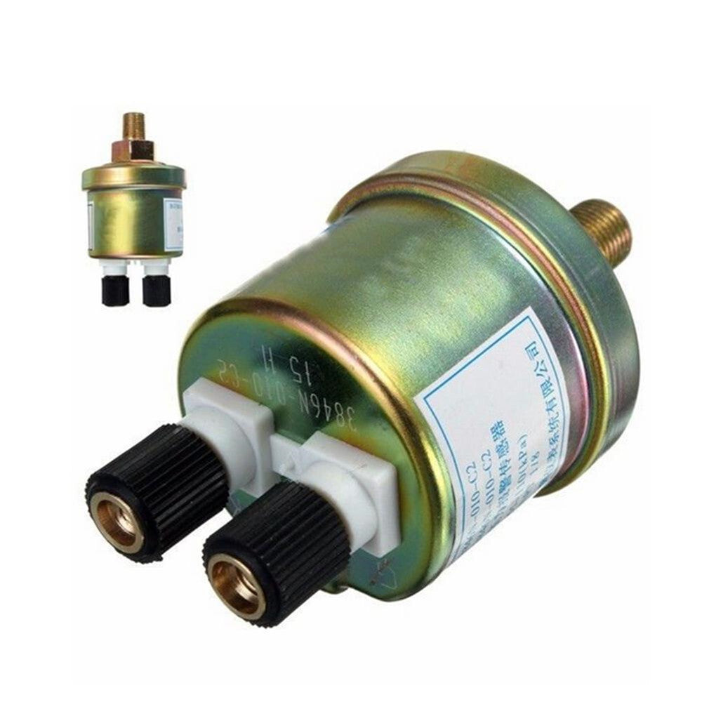 Oil Pressure Sensor Engine 1/8 NPT Oil Pressure Switch Gauge Sender Sending Unit Q