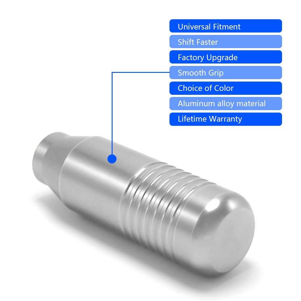 Silver Auto / MT Manual Gear Stick Shift Knob for Honda for Accord for Subaru for Toyota .etc