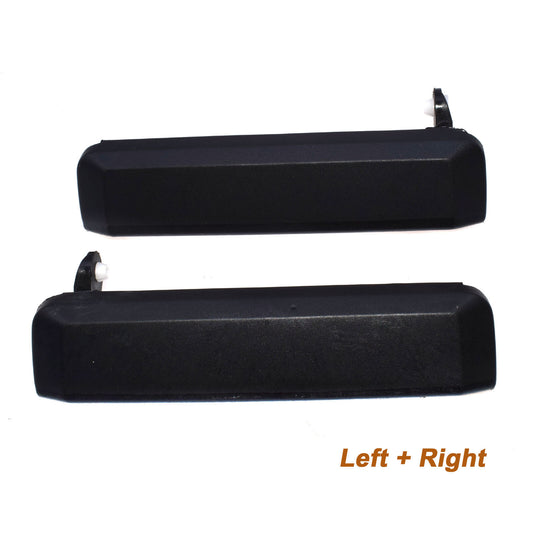 One pair of exterior door handles, compatible with 1995-1997 pickup trucks, 1986-1994 D21, front left, brand new. n