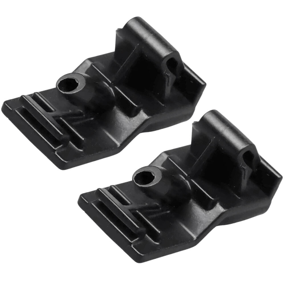 2X For 2005-2012 for Avalon Front Windscreen Washer Nozzle Black Plastic 85381-AC012