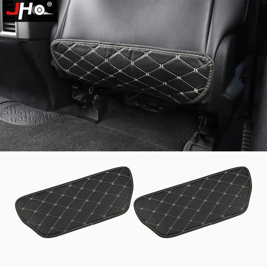 2pcs Car for Seat Back Anti-Kick Pad Mat Protector Cover Guard for Ford F150 F-150