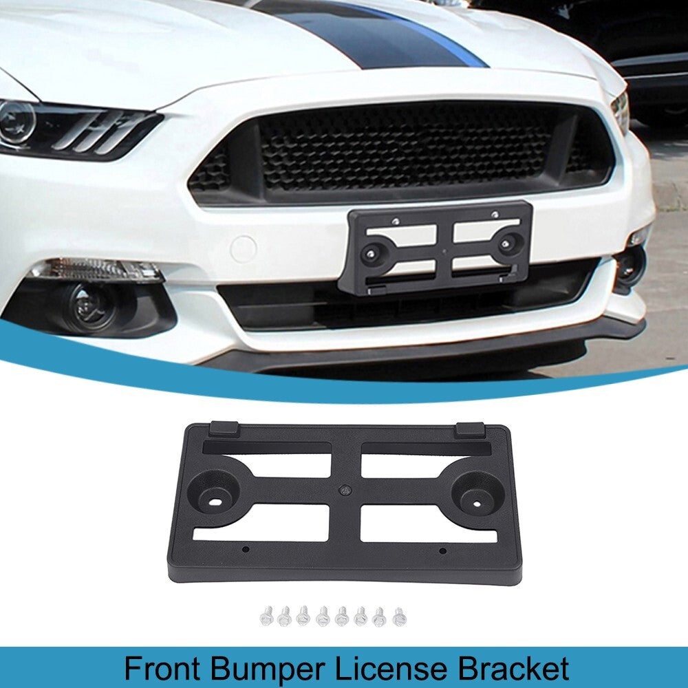 Front Bumper License Plate Bracket Mount Holder for Ford for Mustang 2018 2019 2020