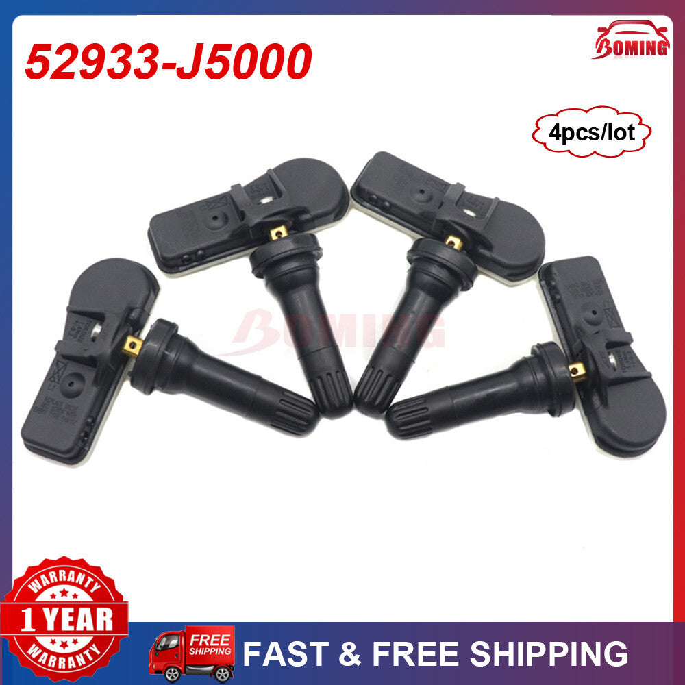 52933-J5000 TPMS for KIA Stinger for Genesis G7 17-18 433Mhz Tire Pressure Sensors