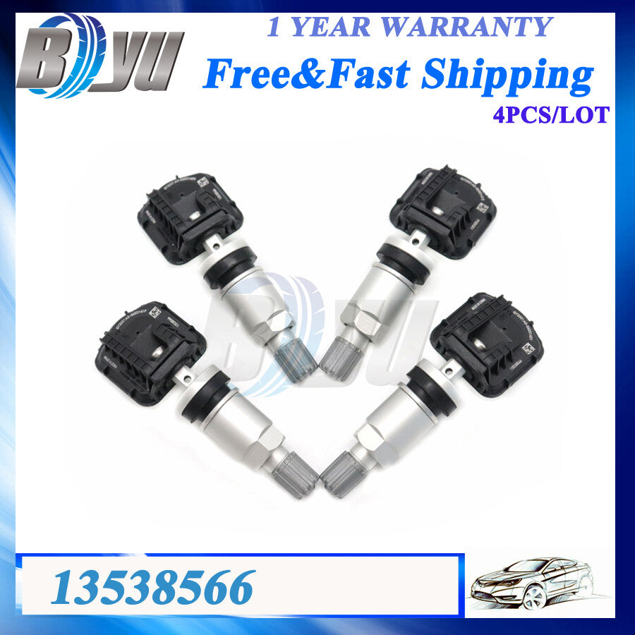 4X TPMS 13538566 Tire Pressure Sensor Monitor System For 21-22 for Buick Envision