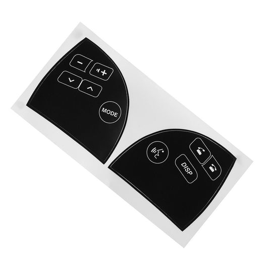 for LEXUS ES350 2007-2012 STEERING WHEEL CONTROL BUTTON DECALS STICKERS v