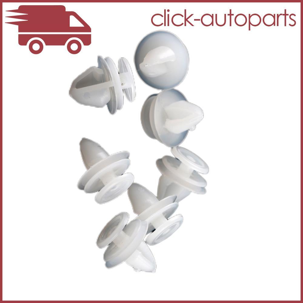 20Pcs Door Trim Mounting Clips White Plastic 7701056846 For Kangoo Megane for Clio Q