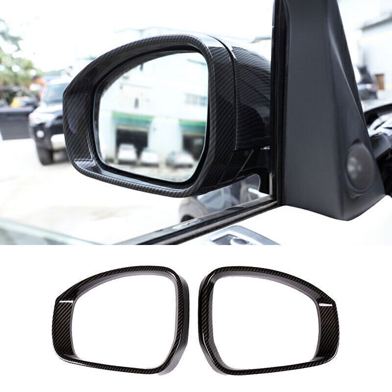 for Range Rover L405 2013-22 Carbon Fiber Rear View Side Mirror Eyebrow Trim 2P