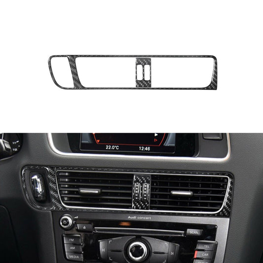 Red Carbon Fiber Rear Vent Below Cover Trim For Land for Range Rover Sport 2014-2017 v