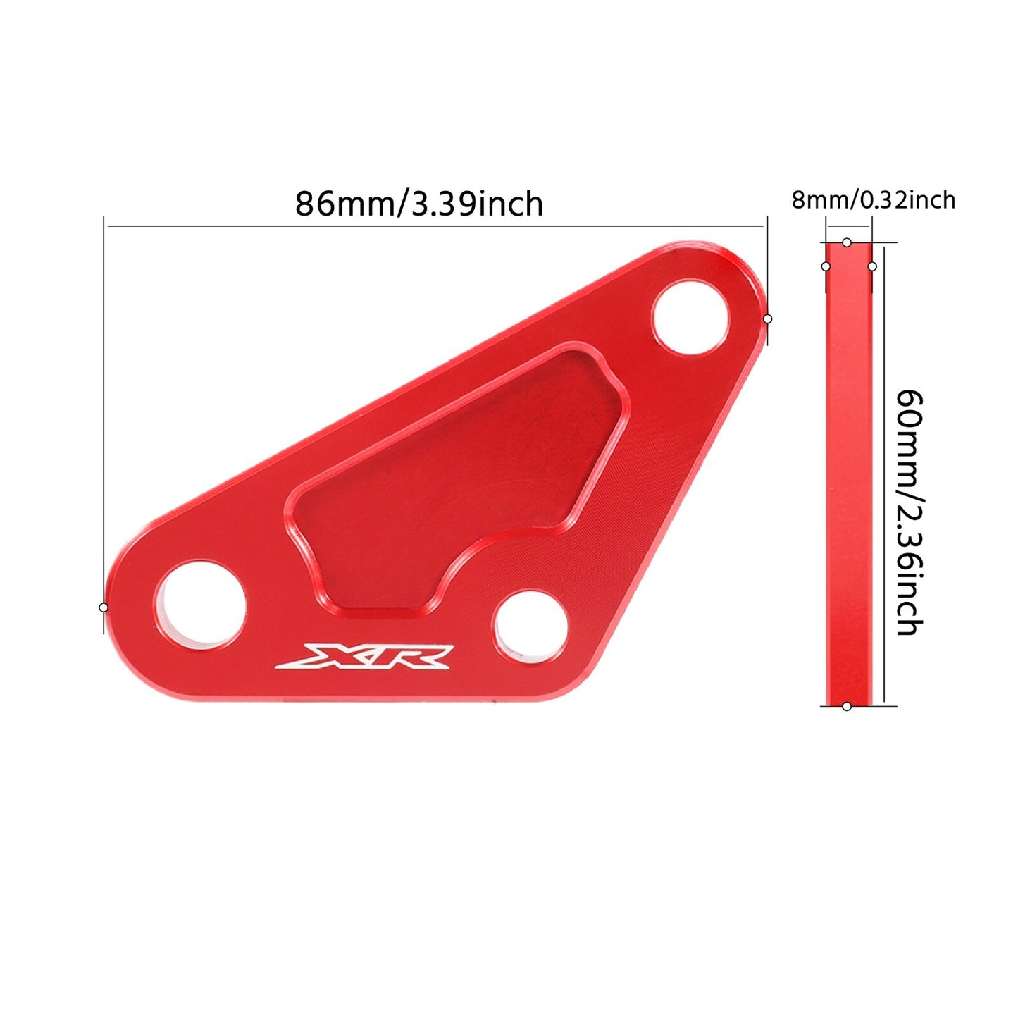 for HONDA XR400R 1996-2004 Motocycle Engine Hanger Plate Mounting Bracket Cover Q