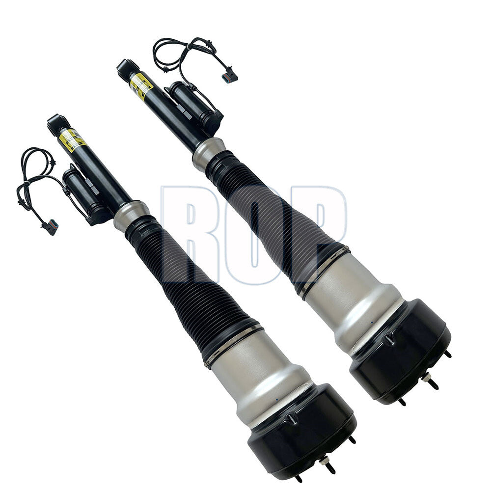 Pair Set of 2 LH RH Rear Air Shock Strut Assembly Kit for Mercedes Benz W221