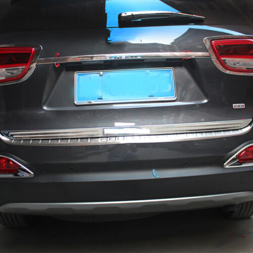 for Kia Sorento 2016-2018 Chrome Tailgate Rear Trunk Lid Cover Trim Garnish 1Pcs