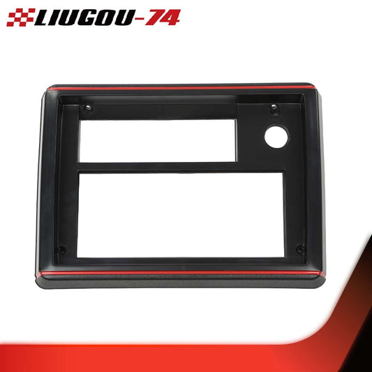 Suitable for 1981-1988 El Camino Monte Carlo SS radio panel black with red decoration in the United States- v