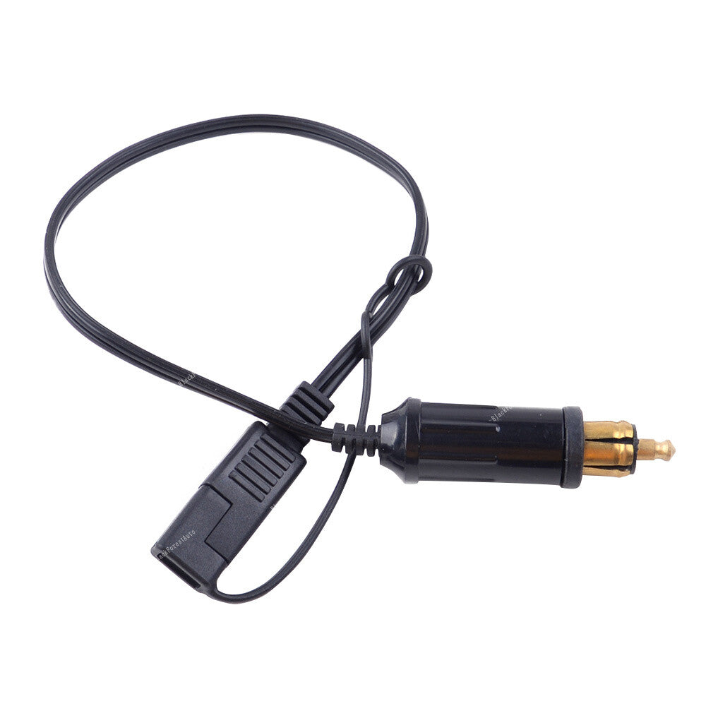 For Motorcycle for BMW Plug to SAE Charging Cable Adapter Converter Connector 18 AWG Q