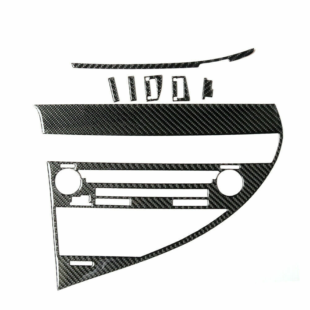 Carbon Fiber Watercup Holder Panel Trim Cover for Honda Accord Sedan 2003-2007 v