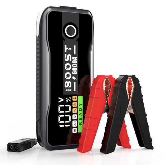 27000mah Multi-Function 6000a 12v Automotive Emergency Starting Portable Battery Q