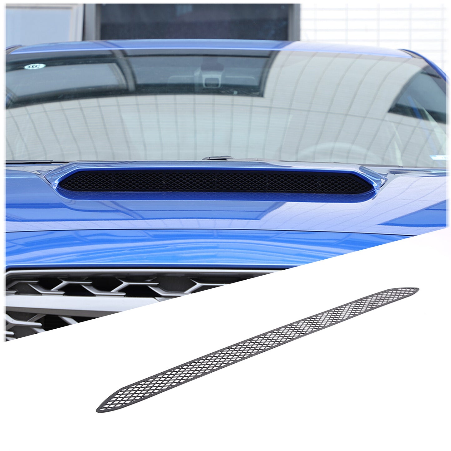 2-Pack Silver Chrome ABS Side Panel Covers for Hummer H3 2005-2009