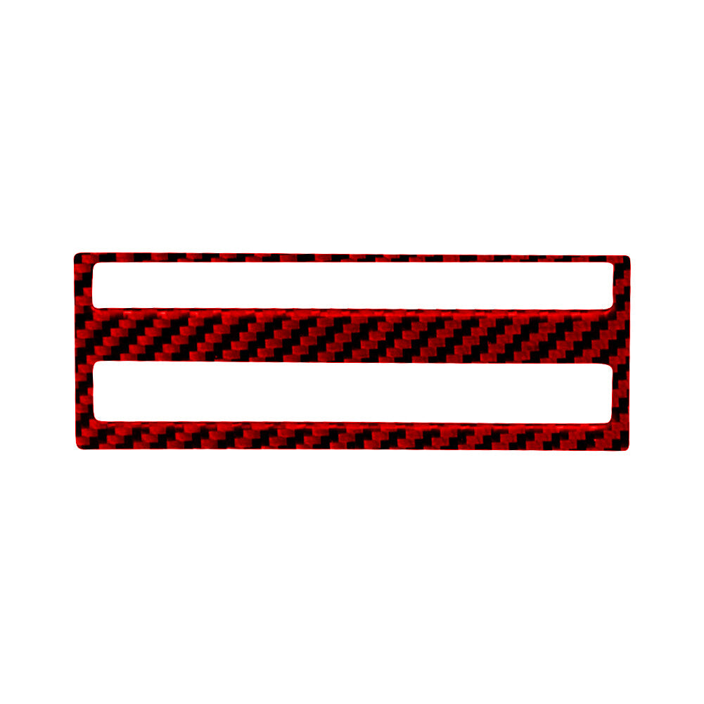 Vehicle Carbon Fiber Central Control compass Frame Sticker For FJ Cruiser v