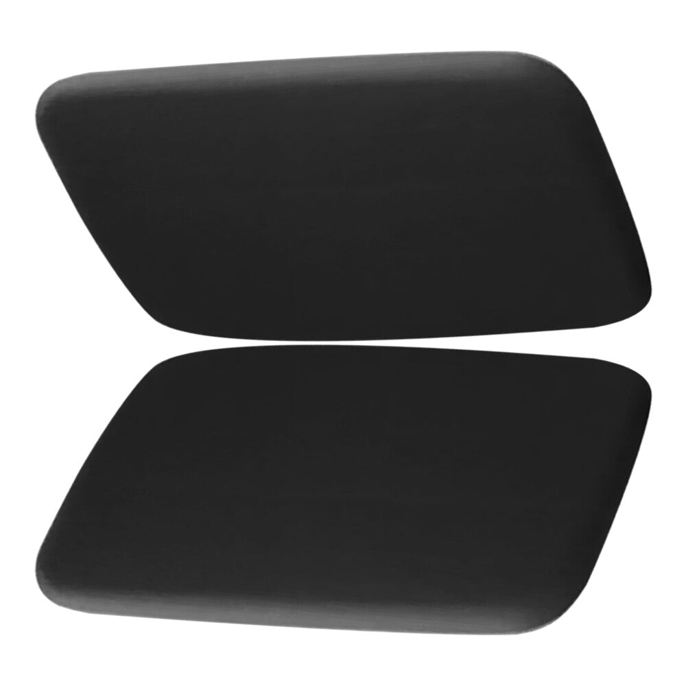 2x Left Right Headlight Washer Jet Nozzle Cover Unpainted Fits For ML W163 AMG