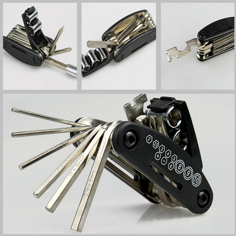 Wrench Screwdriver Socket Wrench Repair Portable Motorcycle Multi Hex Key Tool