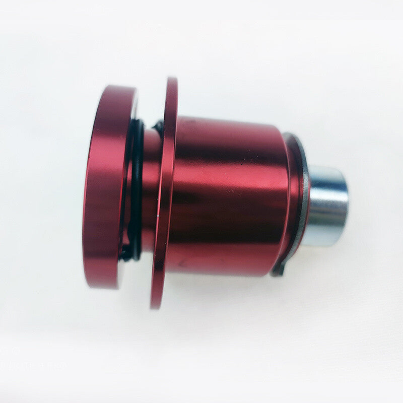 360¡ã Steering Wheel Quick Release Disconnect 3 Hole Hub Adapter Aluminum Red