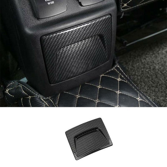 Rear Air Outlet Vent Panel Cover 1PCS for Ford Explorer 2011-2019 Carbon Fiber