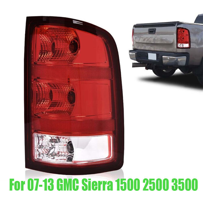 Right Side Rear Tail Light Brake Lamp for GMC for Sierra 1500 2500 3500 2007-2013 v