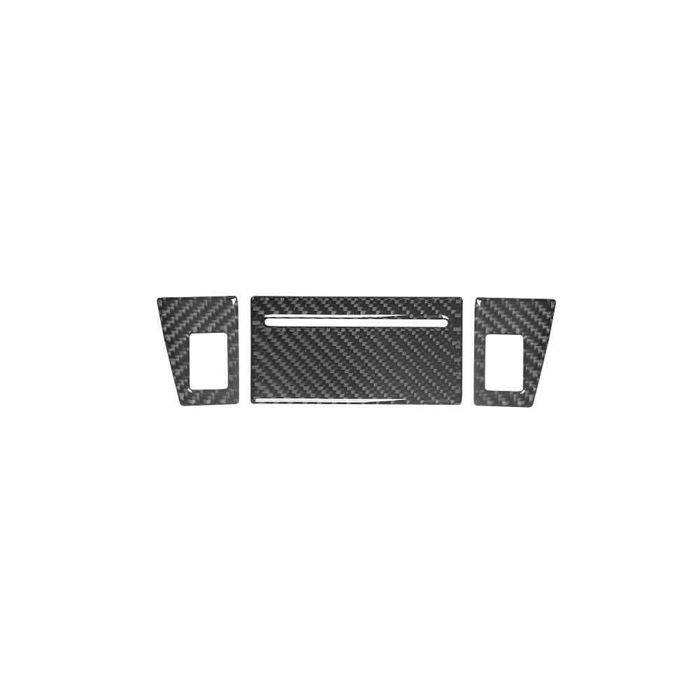4pcs Carbon Fiber Steering Wheel Button Cover Trim for Dodge Journey 2009-2010 v