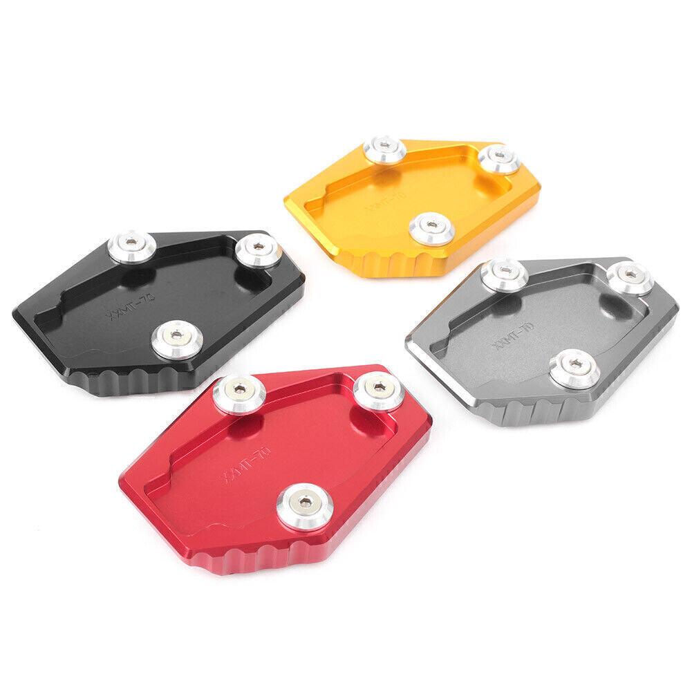 Fit for DUCATI Multistrada 1200/1200S Sidestand Kickstand Extension Stand Plate Pad