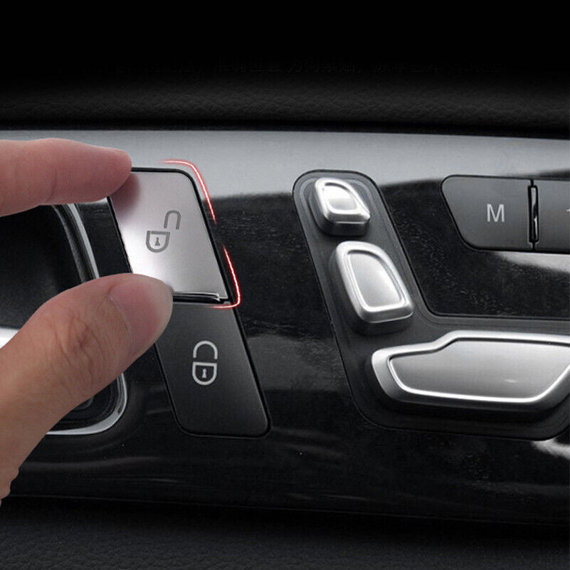 Car door lock for seat button cover trim for E260 W204 C200 W212 GLK3 n