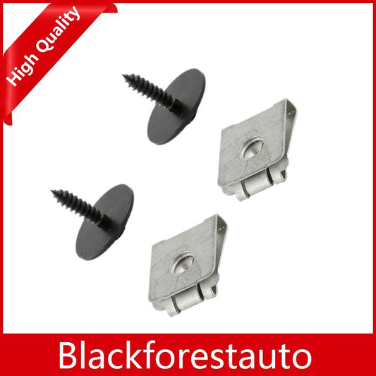 2 Set for Mercedes W201 Engine gearbox Undertray Splash Guard Cover Screws Kit