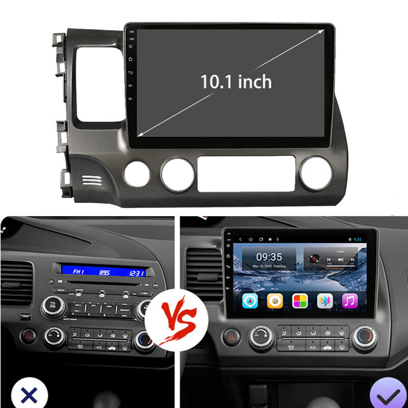 Car Radio Android for Civic 8 FK FN FD 06-11 Multimedia Player GPS Navigation