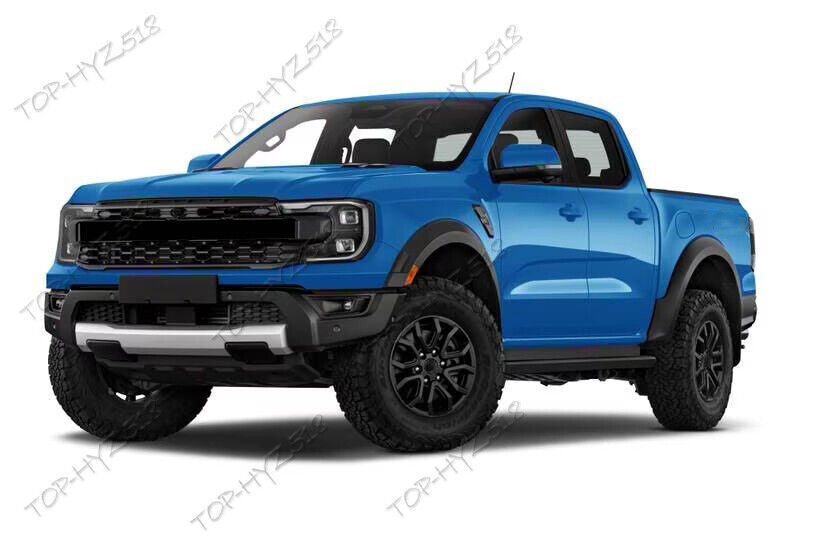 2024-2026 For Ranger Roof Rack Longitudinal Rod Pasting style Black ABS n